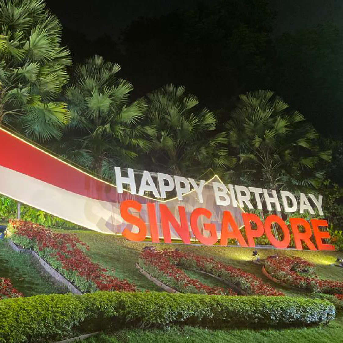 Sentosa National Day Decorations 2022